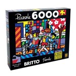 Quebra Cabeça Puzzle 6000 Peças Romero Britto Family Grow