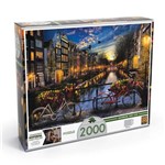 Ficha técnica e caractérísticas do produto Quebra-Cabeça Puzzle Grow 2000 Peças Verão em Amsterdã