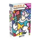 Ficha técnica e caractérísticas do produto Quebra-cabeça Puzzle P1000 Peças Romero Britto Happy - Grow