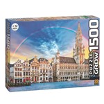 Ficha técnica e caractérísticas do produto Quebra Cabeça Puzzle P1500 Peças Bruxelas Grow 03736