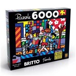 Ficha técnica e caractérísticas do produto Quebra Cabeça Puzzle Romero Britto Family 6000pc - Grow