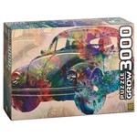 Ficha técnica e caractérísticas do produto Quebra Cabeça Puzzle Vintage Car com 3000 Peças Grow 03462