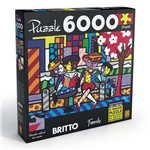 Ficha técnica e caractérísticas do produto Quebra Cabeça Romero Britto - Family 6000 Peças - Grow