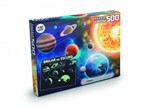 Ficha técnica e caractérísticas do produto Quebra-Cabeça Sistema Solar 500 Peças 03727 - Grow