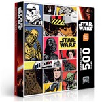 Ficha técnica e caractérísticas do produto Quebra-Cabeça Star Wars - 500 Peças - Toyster - Disney