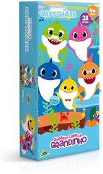 Ficha técnica e caractérísticas do produto Quebra Cabeças 28 Peças Grandinho Baby Shark - Toyster