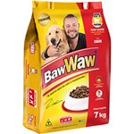Ficha técnica e caractérísticas do produto Ração Baw Waw para Cães Carne 7Kg