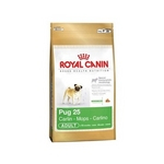 Ficha técnica e caractérísticas do produto Ração Breed Health Nutrition Pug 25 Adulto Royal Canin - 1 Kg