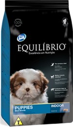 Ficha técnica e caractérísticas do produto Ração Equilibrio Cães Filhotes Raças Pequenas 7,5 Kg - Total Alimentos