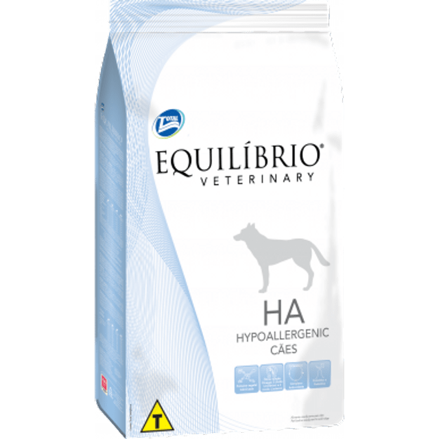 Ficha técnica e caractérísticas do produto Ração Equilibrio Veterinary Hypoallergenic Cães 7,5 Kg 7,5kg