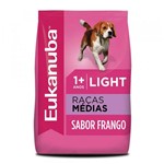 Ficha técnica e caractérísticas do produto Ração Eukanuba Light para Cães de Raças Médias - 7,5 Kg