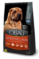 Ficha técnica e caractérísticas do produto Ração Farmina Cibau Sensitive Lamb para Cães Adultos Sensíveis de Raças Médias e Grandes - 12 Kg