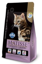Ficha técnica e caractérísticas do produto Ração Farmina Matisse Cordeiro para Gatos Adultos Castrados - 10,1 Kg