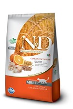 Ficha técnica e caractérísticas do produto Ração Farmina ND Low Grain Peixe para Gatos Adultos - 1,5 Kg - Nd - Low Grain