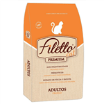 Ficha técnica e caractérísticas do produto Ração Filetto Gato Adulto Frango 10,1kg