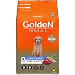 Ficha técnica e caractérísticas do produto Ração Golden Fórmula para Cães Filhotes Sabor Carne e Arroz 3 Kg
