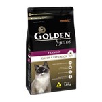 Ficha técnica e caractérísticas do produto Ração Golden Gatos Adultos Castrados - Frango - 1 Kg