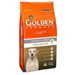 Ficha técnica e caractérísticas do produto Ração Golden Light para Cães Adultos Sabor Frango e Arroz 15kg - Premier