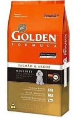 Ficha técnica e caractérísticas do produto Ração Golden Mini Bits Salmão Arroz Cães Adultos 15kg