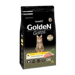 Ficha técnica e caractérísticas do produto Ração Golden para Gatos Adultos Sabor Frango - 1Kg