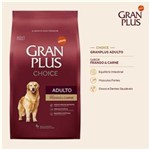 Ficha técnica e caractérísticas do produto Ração Gran Plus Cães Adultos Choice Carne e Frango 15 Kg