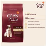 Ficha técnica e caractérísticas do produto Ração Gran Plus Cães Menu Senior 15 Kg