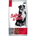 Ficha técnica e caractérísticas do produto Ração Guabi Petcare Sabor & Vida Carne/Fígado Cães Adultos 15kg