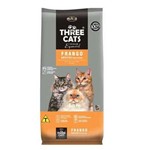 Ração Hercosul Threecats Especial Frango para Gatos Adultos - 3kg