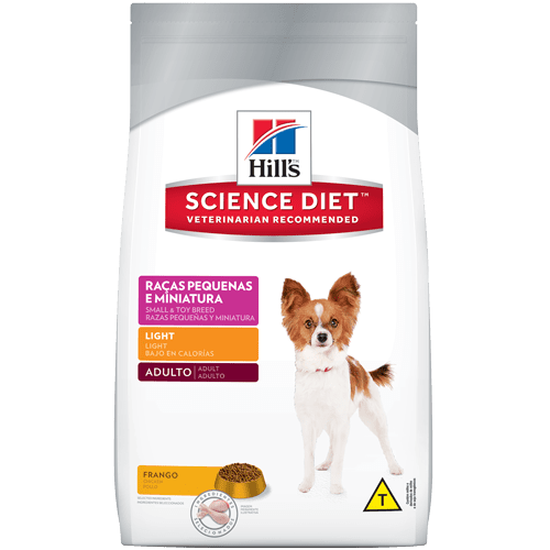 Ficha técnica e caractérísticas do produto Ração Hill´s Science Diet Cães Adulto Light Raças Pequenas e Miniatura 1Kg