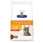 Ração Hill's Prescription Diet C/D Multicare Stress para Gatos Adultos com Doenças Urinárias - 2,8kg