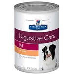 Ficha técnica e caractérísticas do produto Ração Hills Canine Prescription Diet I/D Lata - 370gr - Hills