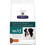 Ficha técnica e caractérísticas do produto Ração Hills Canine Prescription Diet W/d Controle da Glicemia 1,5kg