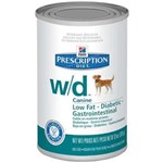 Ficha técnica e caractérísticas do produto Ração Hills Canine Prescription Diet W/D Lata