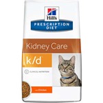 Ficha técnica e caractérísticas do produto Ração Hills Feline Prescription Diet K/D Problemas Renais 1.8kg - Hill's
