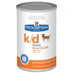 Ficha técnica e caractérísticas do produto Ração Hills Lata Prescription Diet K/d Canine 370g