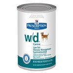 Ficha técnica e caractérísticas do produto Ração Hills Lata Prescription Diet W/D Canine 370g