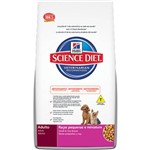 Ficha técnica e caractérísticas do produto Ração Hills Science Diet Canino Adulto Raças Pequenas e Miniaturas - 1kg