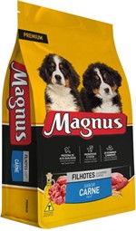 Ficha técnica e caractérísticas do produto Ração Magnus Premium Carne para Cães Filhotes - Adimax