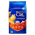 Ficha técnica e caractérísticas do produto Ração Nestlé Purina Cat Chow para Gatos Castrados