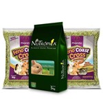 Ração Nutrópica Coelho Filhote 5kg + Feno Coast Cross Premium 2kg - Majestic Pet