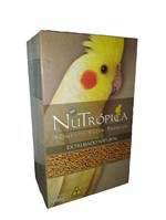 Ficha técnica e caractérísticas do produto Ração Nutrópica Extrusado Natural para Calopsita 900g - Nutropica