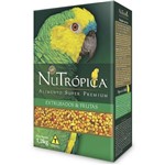 Ficha técnica e caractérísticas do produto Ração NuTrópica Para Papagaio Sabor Frutas 1,2kg