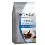 Ficha técnica e caractérísticas do produto Ração Optimum Gatos Adultos Castrados Frango 3kg