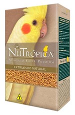 Ficha técnica e caractérísticas do produto Ração para Calopsita Nutrópica Extrusado Natural-300g - Nutropica