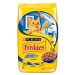 Ficha técnica e caractérísticas do produto Ração para Gatos Friskies Adulto Sabor Peixe e Frutos do Mar com 3kg