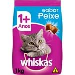 Ficha técnica e caractérísticas do produto Ração para Gatos Sabor Peixe Whiskas 1kg