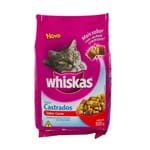 Ficha técnica e caractérísticas do produto Ração para Gatos Whiskas Gatos Castrados Sabor Carne com 500g