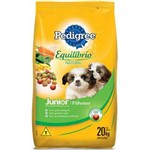 Ficha técnica e caractérísticas do produto Ração Pedigree Equilíbrio Natural Junior para Cães Filhotes - 20kg