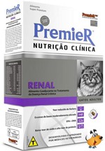 Ficha técnica e caractérísticas do produto Ração Premier Gatos Nutrição Clínica Renal 1,5 Kg - PremieR Pet