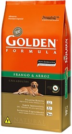 Ficha técnica e caractérísticas do produto Ração Premier Golden Cães Adultos Frango e Arroz